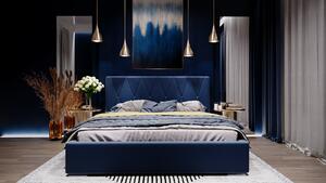 - Luxusná čalúnená posteľ NEVA ROZMER: Pre matrac 140 x 200 cm
