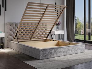 - Luxusná čalúnená posteľ VIVA ROZMER: Pre matrac 140 x 200 cm
