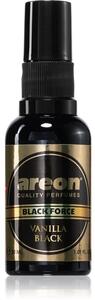 Areon Black Force Vanilla Black osviežovač vzduchu 30 ml