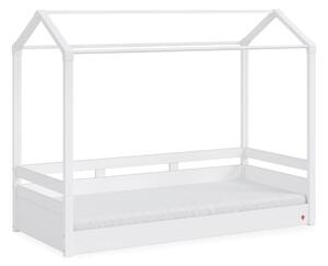 Detská posteľ - Domček 2 MONTES WHITE (90x200 cm)