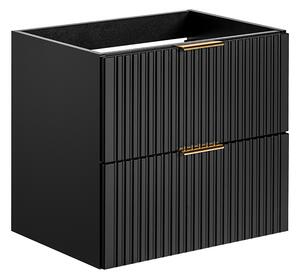 Kúpeľňová skrinka pod umývadlo ADEL BLACK 60 cm