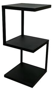 REGÁL, čierna, železo, 25/54,5/25 cm Carryhome - Online Only drobný nábytok, Online Only