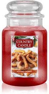 Country Candle Holiday Churro vonná sviečka 737 g