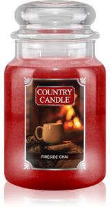 Country Candle Fireside Chai vonná sviečka 680 g