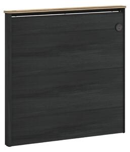 Čelo k posteli L BLACK (100 cm)