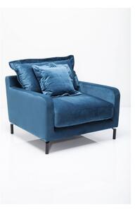 Kreslo Lullaby – -modrá 70 × 102 × 100 cm KARE DESIGN