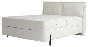 BOXSPRINGOVÁ POSTEĽ, 180/200 cm, biela Hom`in - Postele
