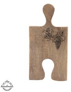 Servírovacia a koštovacia doska MANGO 30x15 cm