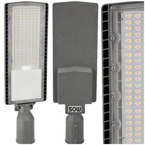 BERGE Pouličné svietidlo LED 50W 6000lm ALUMINIUM