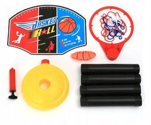 Basketbalový set Foxbuy BASKETBALOVÝ KOŠÍK 115CM NASTAVITEĽNÝ S LOPTOU