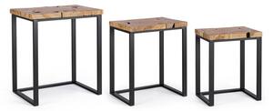 3SET ELWOOD konferenčný stolík