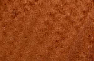 Hnedá Zamatová pohovka Rodeo 85 × 190 × 86 cm BEPUREHOME