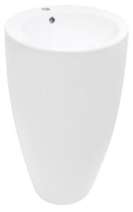 Voľne stojace umývadlo SAT Fusion 85x50 cm otvor pre batériu uprostred SATFUS8550
