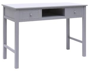 Maison Exclusive – písací stôl, sivý, 110 × 45 × 76 cm, drevo