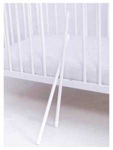 Detská postieľka CLASICO biela, 60x120 cm