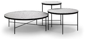 INTÉRIEURS 86 Konferenčný stolík Orsay / set 3 ks 43 × 43 × 50, 60 × 60 × 40, 90 × 90 × 30 cm