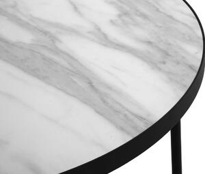 Biely Konferenčný stolík Orsay 90 × 90 × 30 cm INTÉRIEURS 86
