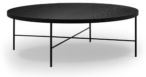 Čierny Konferenčný stolík Orsay 90 × 90 × 30 cm INTÉRIEURS 86