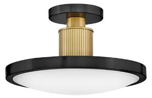 Stropné Lampa HINKLEY, Kieran, stmievateľné, Čierna, Obývacia izba, Kov, Vintage