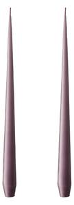 Sviečka Taper 32 cm – 42 Muted Mauve – sada 2 ks