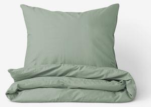 Goldea bavlnené posteľné obliečky - šalviovo zelené 220 x 200 a 2ks 70 x 90 cm (šev v strede)