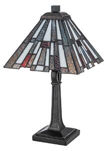 Stolové Lampa QUOIZEL, Inglenook, Bronzová / Stará Mosadz, Obývacia izba, Kov, Tiffany