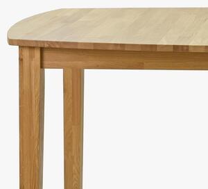 Dubový rozkladací stôl Allegro 160 - 210 cm, matný lak
