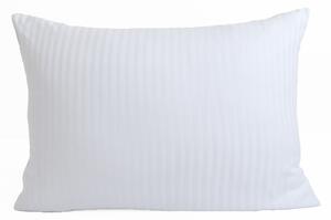 Hotelová obliečka na vankúš 50 x 70 cm - prúžok 8 mm