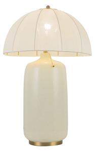 Stolové Lampa Elstead, Crosby, Béžová, Obývacia izba, Kov, Vintage