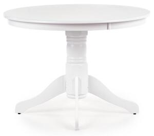 Jedálenský stôl KOTI priemer 106 cm biely