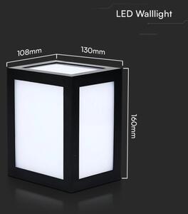 LED vonkajšie nástenné svietidlo LED/12W/230V 3000K IP65 čierne