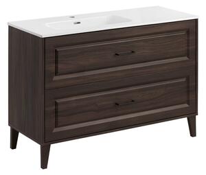 Comad Koupelnová skříňka Dorothy Go2 se zápustným umyvadlem 120 cm dub ristretto