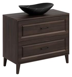 Comad Koupelnová skříňka Dorothy Lena s deskou a umyvadlem 100 cm dub ristretto