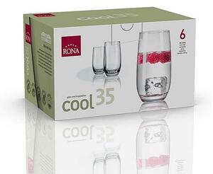Rona poháre Cool long drink 350 ml 6 ks