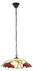 Endon 112246 - Luster na reťazi Tiffany BOTANICA 1xE27/60W/230V priemer 45 cm