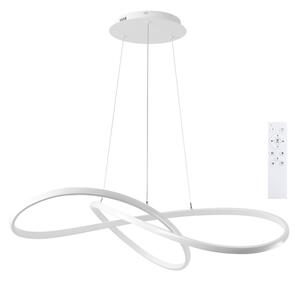Brilagi - LED stmievateľný luster na lanku INFINITY LED/80W/230V 80x80 cm biela + DO