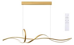 Brilagi - stmievateľný LED luster na lanku SIGNATURE LED/55W/230V 120x23 cm zlatý + DO