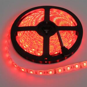 BERGE LED pásik - SMD 2835 - 5m - 60LED/m - 4,8 W/m - IP20 - červený