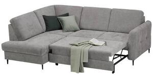ROHOVÁ SEDAČKA, textil, sivá Hom`in - Sedačky