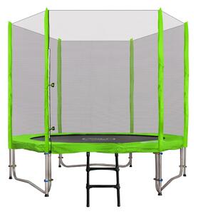 Záhradná trampolína RAMIZ SKY 8FT/244 cm - zelená