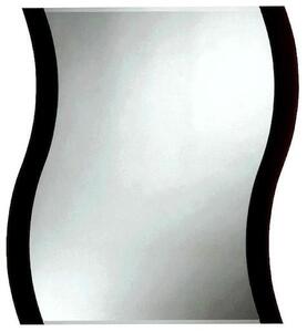 Zrkadlo s fazetou Amirro Storm Black 65x50 cm čierna 711-737S