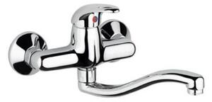 Drezová batéria Paffoni Laguna s otočným ramienkom 150 mm chróm LA161