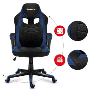 Herná stolička Fusion 2.5 (čierna + modrá). Vlastná spoľahlivá doprava až k Vám domov. 1087463