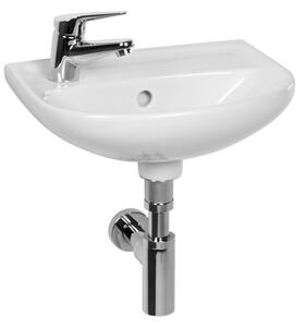 Umývadielko Jika Lyra plus 40x31 cm otvor pre batériu vľavo H8153810001051