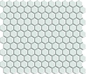 Keramická mozaika Premium Mosaic bílá 26x30 cm lesk MOS26WH