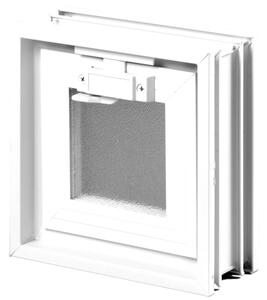 Vetracie okno Glassblocks biela 19x19 cm plast GBMR1919