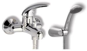 Vaňová batéria Novaservis Metalia 55 so sprchovacím setom 100 mm chróm 55024.0