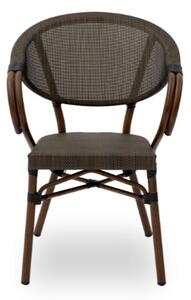 Záhradná stolička CAMILLO - hnedá
