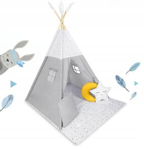 Detský stan Teepee NK-406 NUKIDO 740601 - sivý