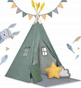 Detský stan Teepee NK-406 NUKIDO 740603 - zelený